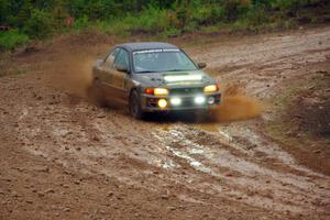 Jordan Locher / Tom Addison Subaru Impreza 2.5RS on SS6, J5 South I.