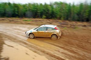 Mohammad Salehi / Rob McCarter Ford Focus on SS6, J5 South I.