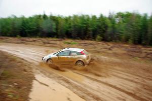 Mohammad Salehi / Rob McCarter Ford Focus on SS6, J5 South I.