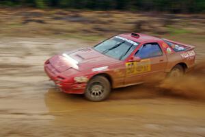 Al Dantes, Jr. / Brandon Snyder Mazda RX-7 LS on SS6, J5 South I.