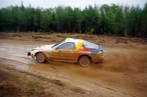 Kevin Schmidt / Kyle Roberts Mazda RX-7 on SS6, J5 South I.