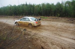 Pete Schaefer / Kevin Dobrowolski Subaru Impreza 2.5i on SS6, J5 South I.