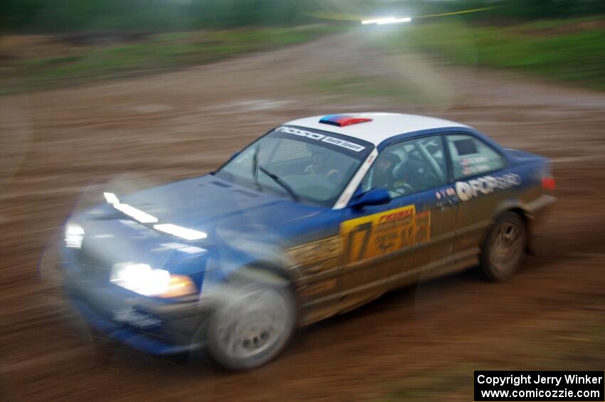 Ryan George / Heather Stieber-George BMW M3 on SS6, J5 South I.