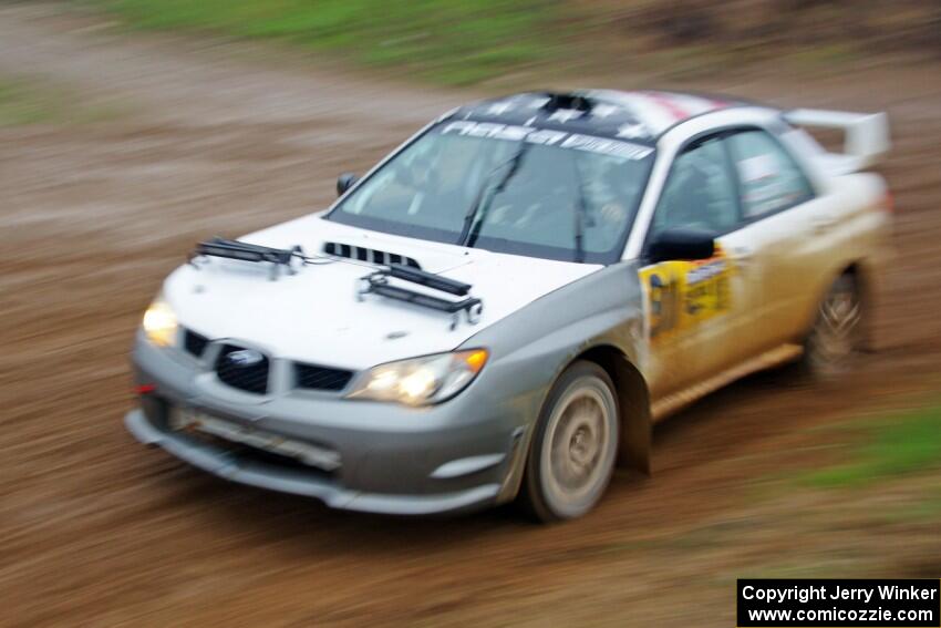 Ian McCarty / Makisa Upton Subaru Impreza 2.5RS on SS6, J5 South I.