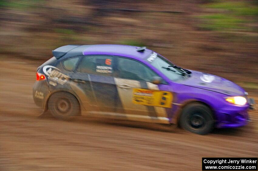 Matt Huuki / Jadyn Huuki Subaru WRX STi on SS8, J5 South II.