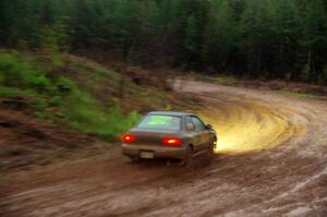Jordan Locher / Tom Addison Subaru Impreza 2.5RS on SS8, J5 South II.