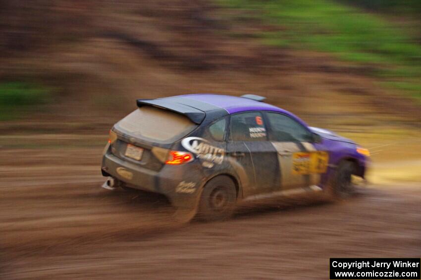Matt Huuki / Jadyn Huuki Subaru WRX STi on SS8, J5 South II.