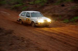 Adam VanDamme / Taylor Haelterman VW Golf on SS8, J5 South II.