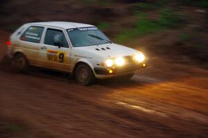 Adam VanDamme / Taylor Haelterman VW Golf on SS8, J5 South II.