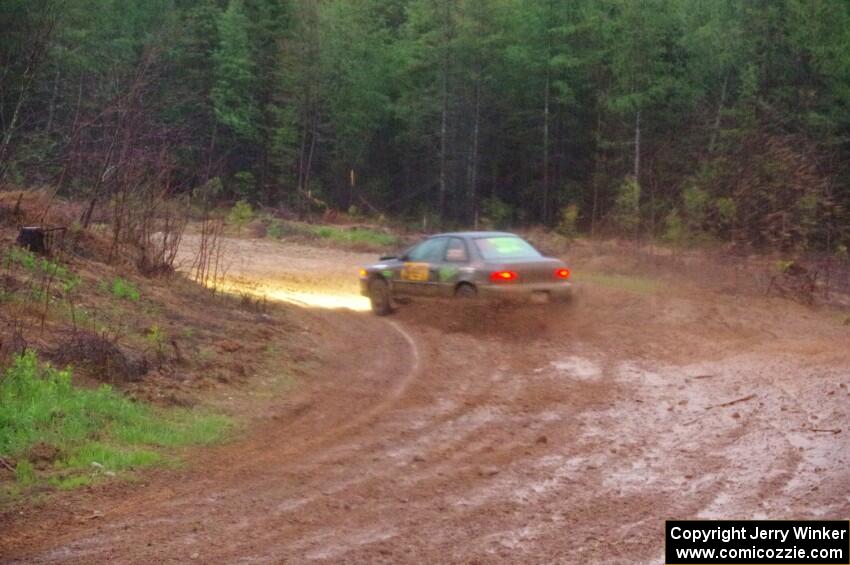 Jordan Locher / Tom Addison Subaru Impreza 2.5RS on SS8, J5 South II.