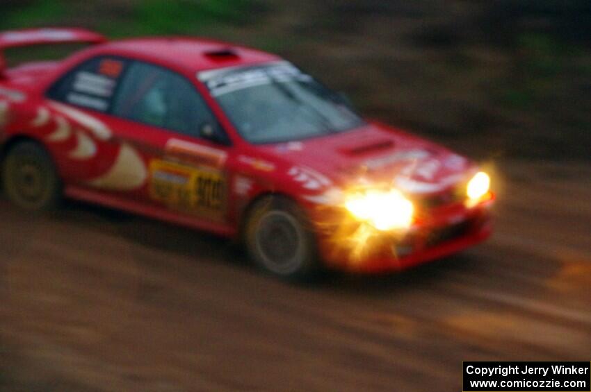 Ele Bardha / Corrina Roshea Subaru WRX STi on SS8, J5 South II.