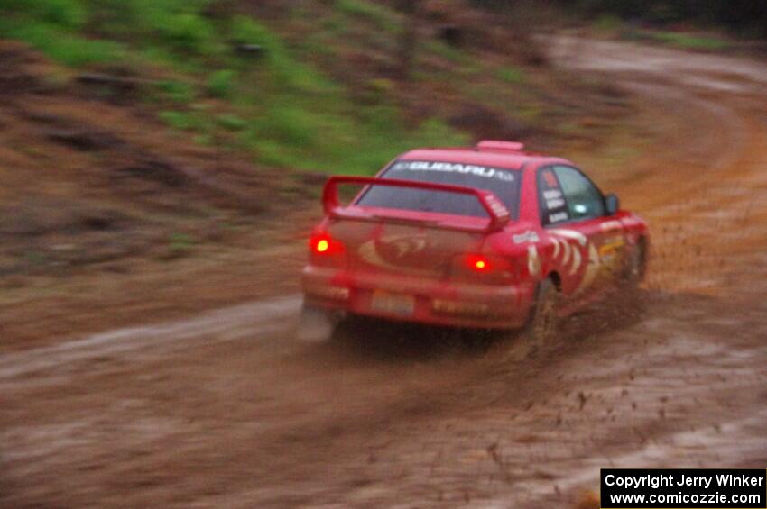 Ele Bardha / Corrina Roshea Subaru WRX STi on SS8, J5 South II.