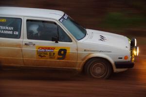Adam VanDamme / Taylor Haelterman VW Golf on SS8, J5 South II.