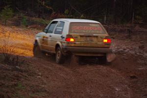 Adam VanDamme / Taylor Haelterman VW Golf on SS8, J5 South II.