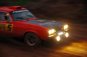 Mike Hurst / Rhianon Gelsomino Ford Capri on SS8, J5 South II.