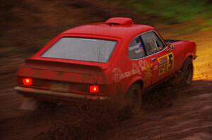 Mike Hurst / Rhianon Gelsomino Ford Capri on SS8, J5 South II.