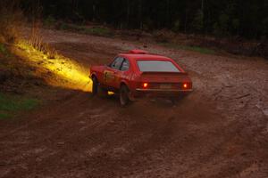 Mike Hurst / Rhianon Gelsomino Ford Capri on SS8, J5 South II.
