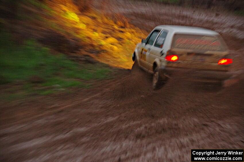 Adam VanDamme / Taylor Haelterman VW Golf on SS8, J5 South II.