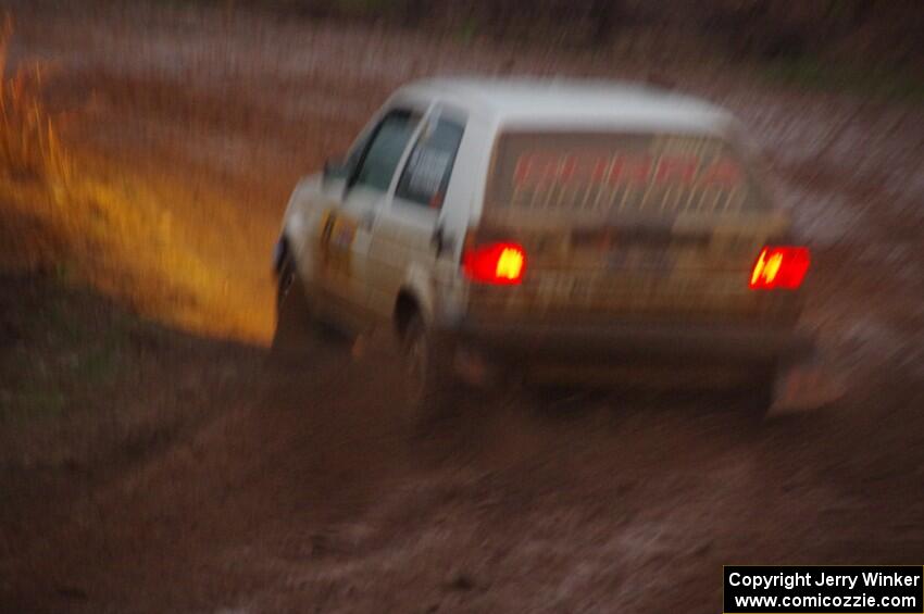 Adam VanDamme / Taylor Haelterman VW Golf on SS8, J5 South II.