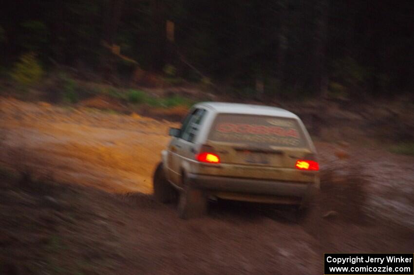 Adam VanDamme / Taylor Haelterman VW Golf on SS8, J5 South II.