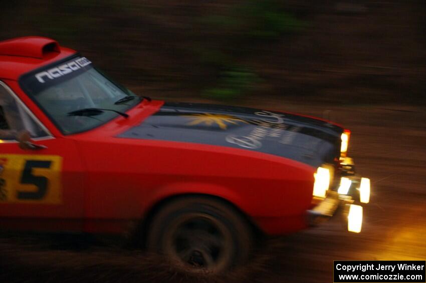 Mike Hurst / Rhianon Gelsomino Ford Capri on SS8, J5 South II.