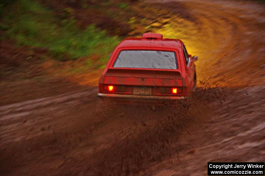 Mike Hurst / Rhianon Gelsomino Ford Capri on SS8, J5 South II.