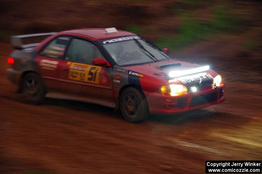 Arin DeMaster / Taylor Kildea Subaru Impreza on SS8, J5 South II.