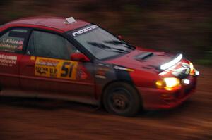 Arin DeMaster / Taylor Kildea Subaru Impreza on SS8, J5 South II.