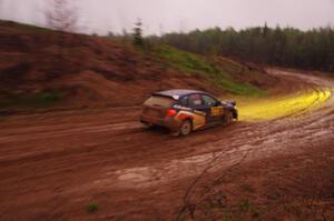 John Cirisan / Boyd Smith Subaru WRX STi on SS8, J5 South II.