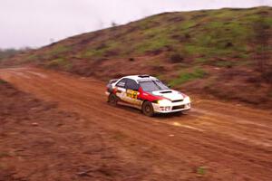 Chris Barribeau / Bryce Proseus Subaru Impreza RS on SS8, J5 South II.
