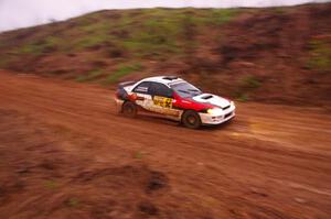 Chris Barribeau / Bryce Proseus Subaru Impreza RS on SS8, J5 South II.