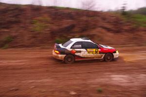 Chris Barribeau / Bryce Proseus Subaru Impreza RS on SS8, J5 South II.