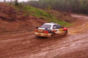 Chris Barribeau / Bryce Proseus Subaru Impreza RS on SS8, J5 South II.