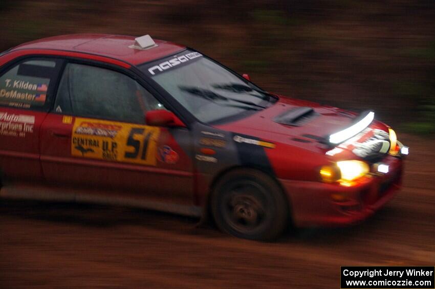 Arin DeMaster / Taylor Kildea Subaru Impreza on SS8, J5 South II.