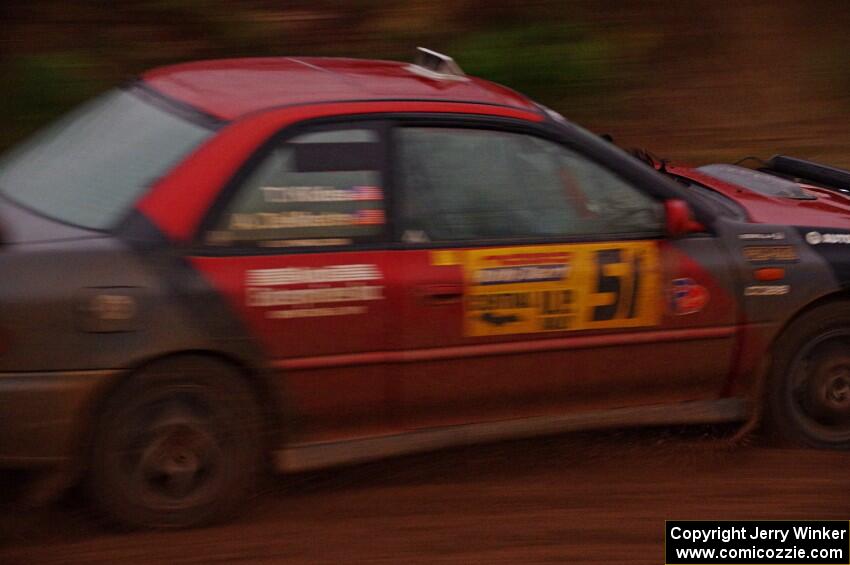 Arin DeMaster / Taylor Kildea Subaru Impreza on SS8, J5 South II.