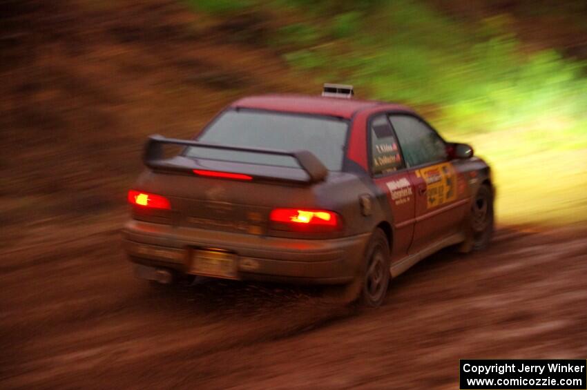 Arin DeMaster / Taylor Kildea Subaru Impreza on SS8, J5 South II.