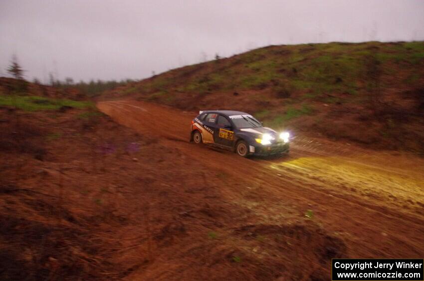 John Cirisan / Boyd Smith Subaru WRX STi on SS8, J5 South II.