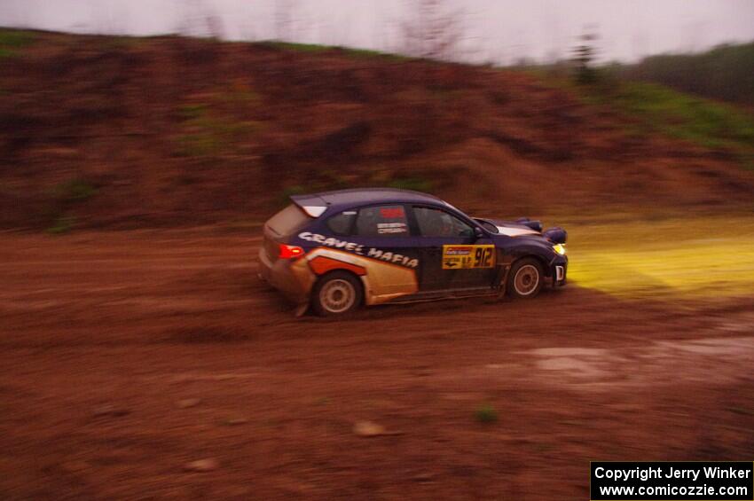 John Cirisan / Boyd Smith Subaru WRX STi on SS8, J5 South II.