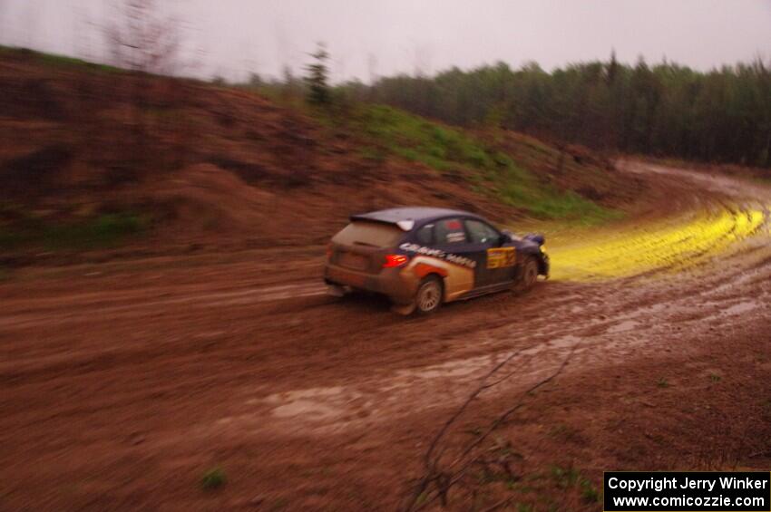 John Cirisan / Boyd Smith Subaru WRX STi on SS8, J5 South II.