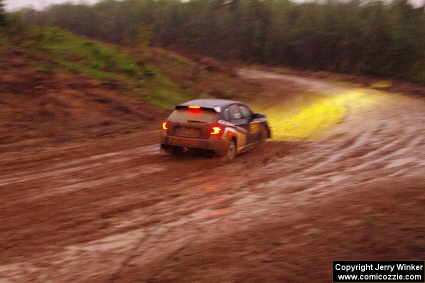 John Cirisan / Boyd Smith Subaru WRX STi on SS8, J5 South II.