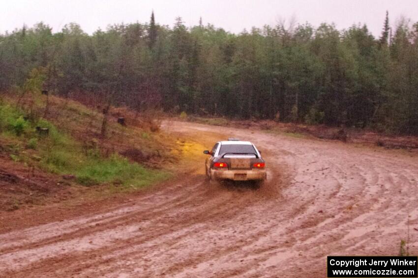 Chris Barribeau / Bryce Proseus Subaru Impreza RS on SS8, J5 South II.