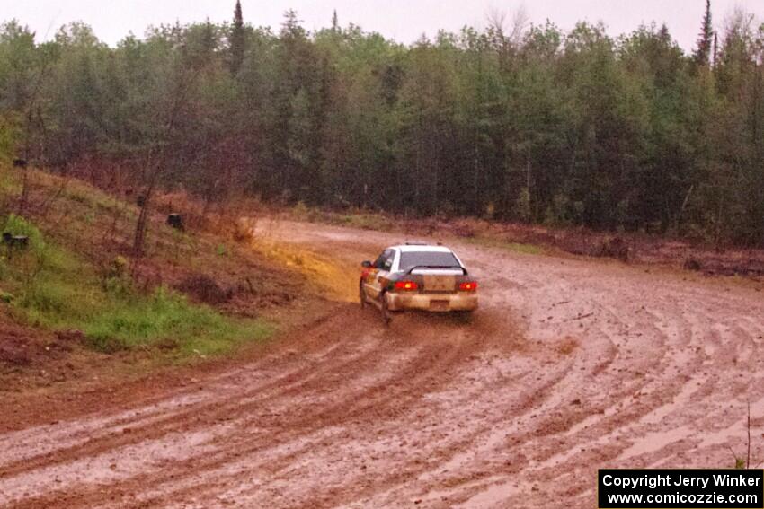 Chris Barribeau / Bryce Proseus Subaru Impreza RS on SS8, J5 South II.