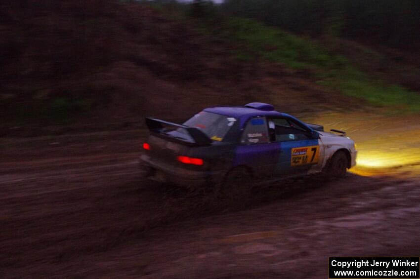 Tyler Matalas / Ian Hoge Subaru Impreza LX on SS8, J5 South II.