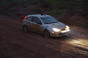 Mohammad Salehi / Rob McCarter Ford Focus on SS8, J5 South II.