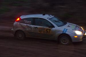 Mohammad Salehi / Rob McCarter Ford Focus on SS8, J5 South II.