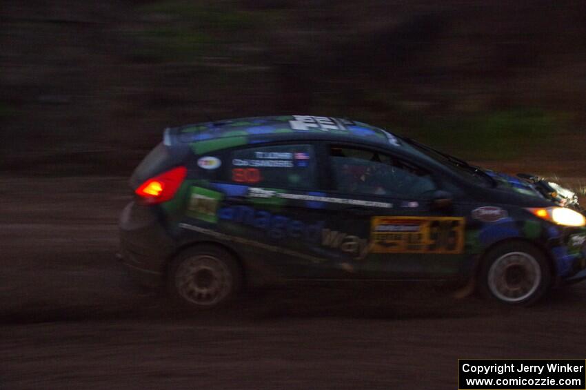 Ryan Sanders / Tabitha Lohr Ford Fiesta ST on SS8, J5 South II.