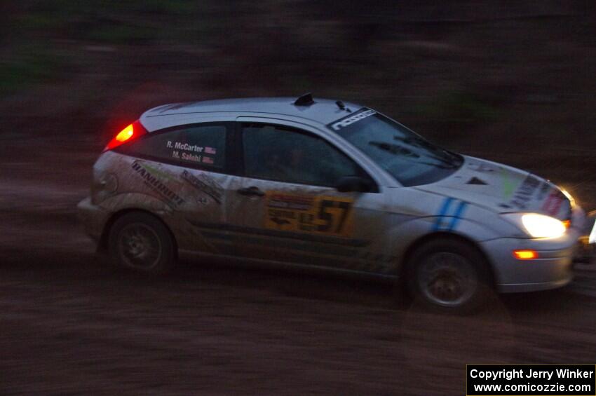 Mohammad Salehi / Rob McCarter Ford Focus on SS8, J5 South II.