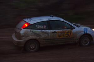 Mohammad Salehi / Rob McCarter Ford Focus on SS8, J5 South II.