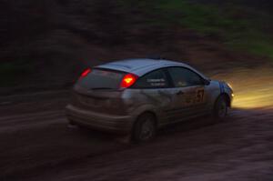 Mohammad Salehi / Rob McCarter Ford Focus on SS8, J5 South II.