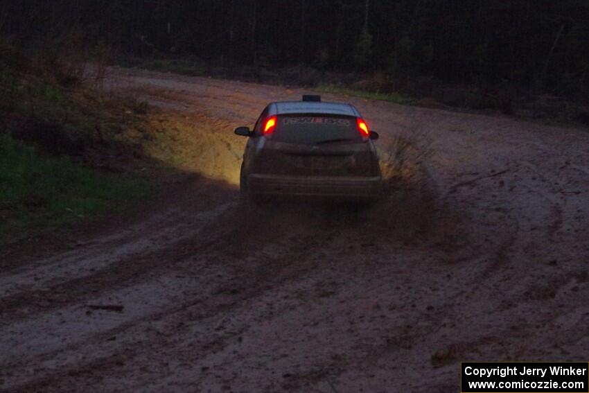 Mohammad Salehi / Rob McCarter Ford Focus on SS8, J5 South II.